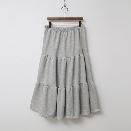 Gimo Cancan Long Skirt - 기모안감